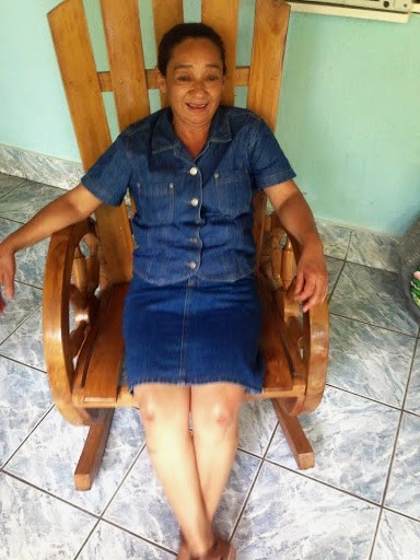 Trini, owner of Hostal El Rosario, Nicaragua